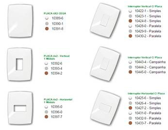 Interruptores e Tomadas